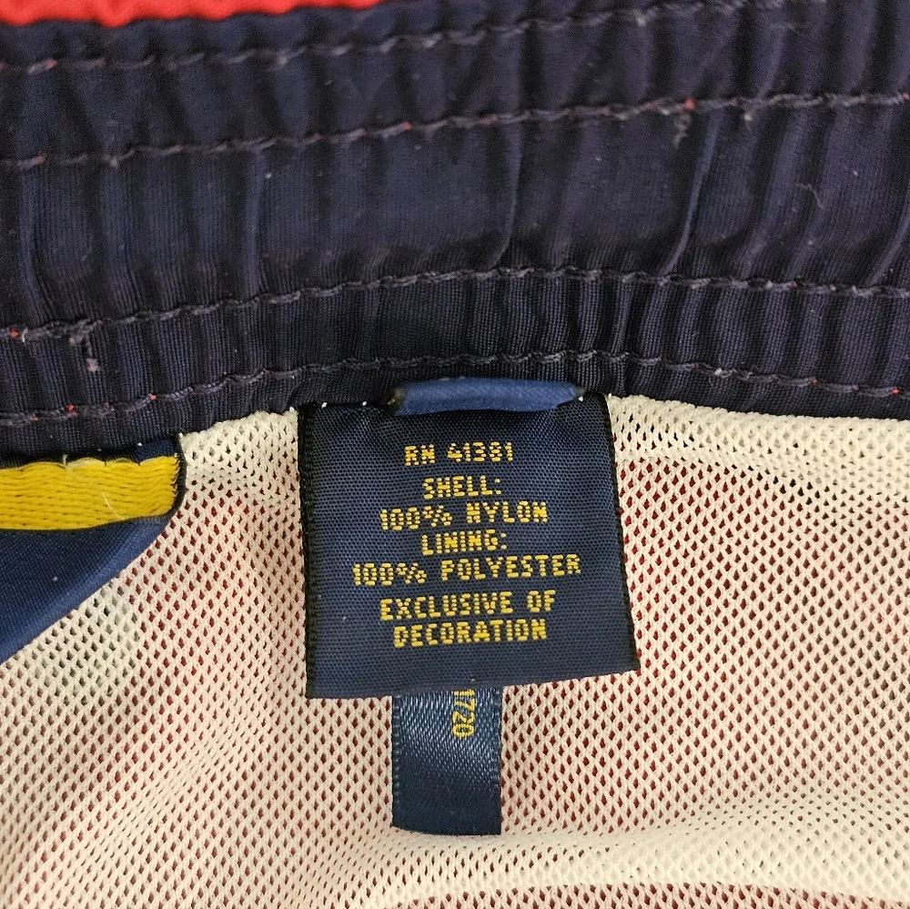 Polo Ralph Lauren Red‎ Men's Swim Trunk XXL Preppy Resortwear Beach Classic